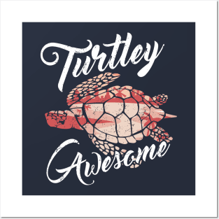 Turtley Awesome Posters and Art